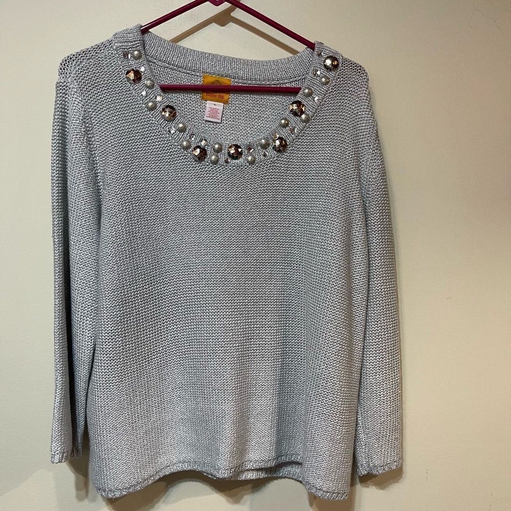 Ruby Rd Women’s Silver Top XL